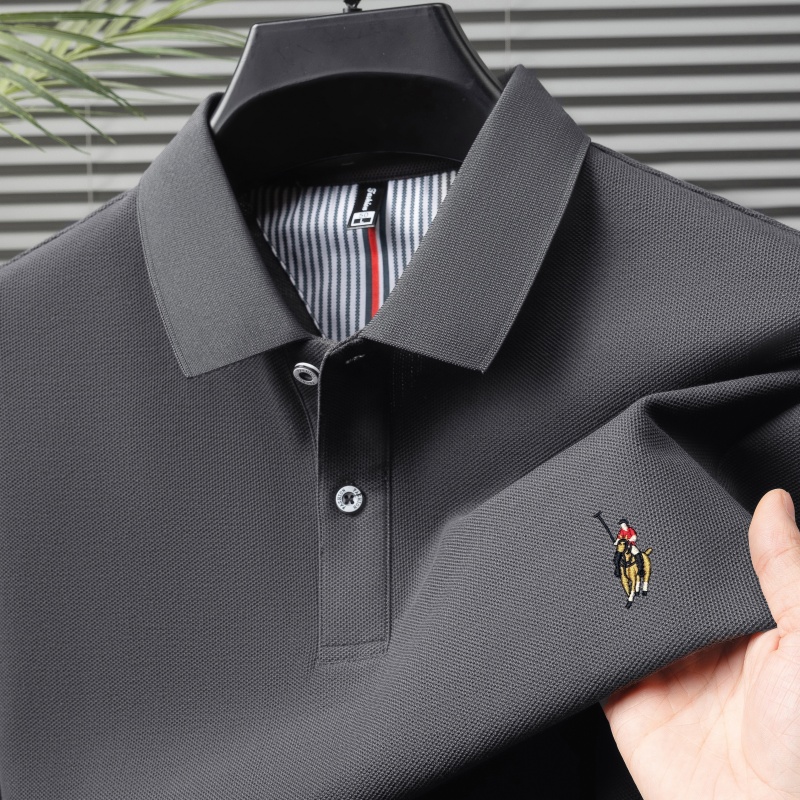 Polo Shirt Equestrian - Kaos polo lengan pendek bordir kuda