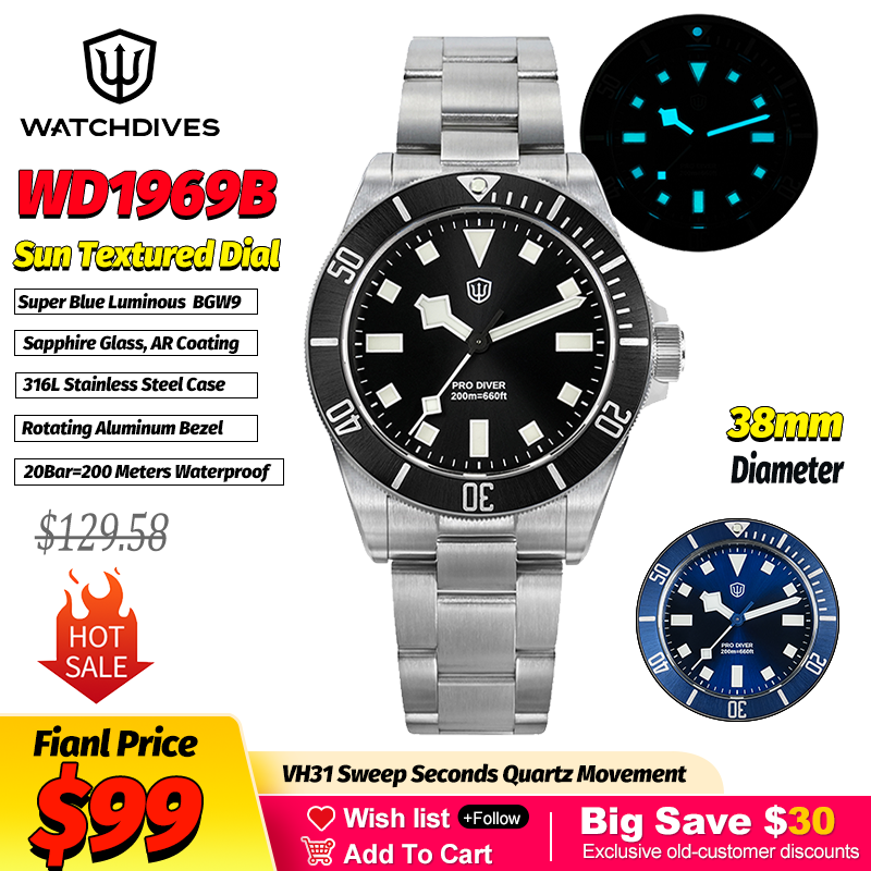 Outdoor Sport Smart Watch - Watchdives WD1969 Jam Tangan Kuarsa Modis
