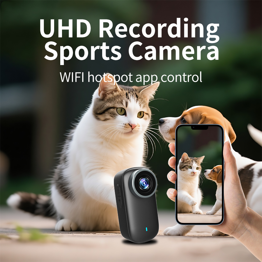 Indoor Sport And Outdoor Sports - Kamera Aksi 4K untuk Perekaman Video