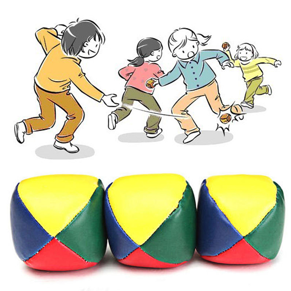 Indoor Sport And Outdoor Sports - 3 buah bola Juggling klasik tas