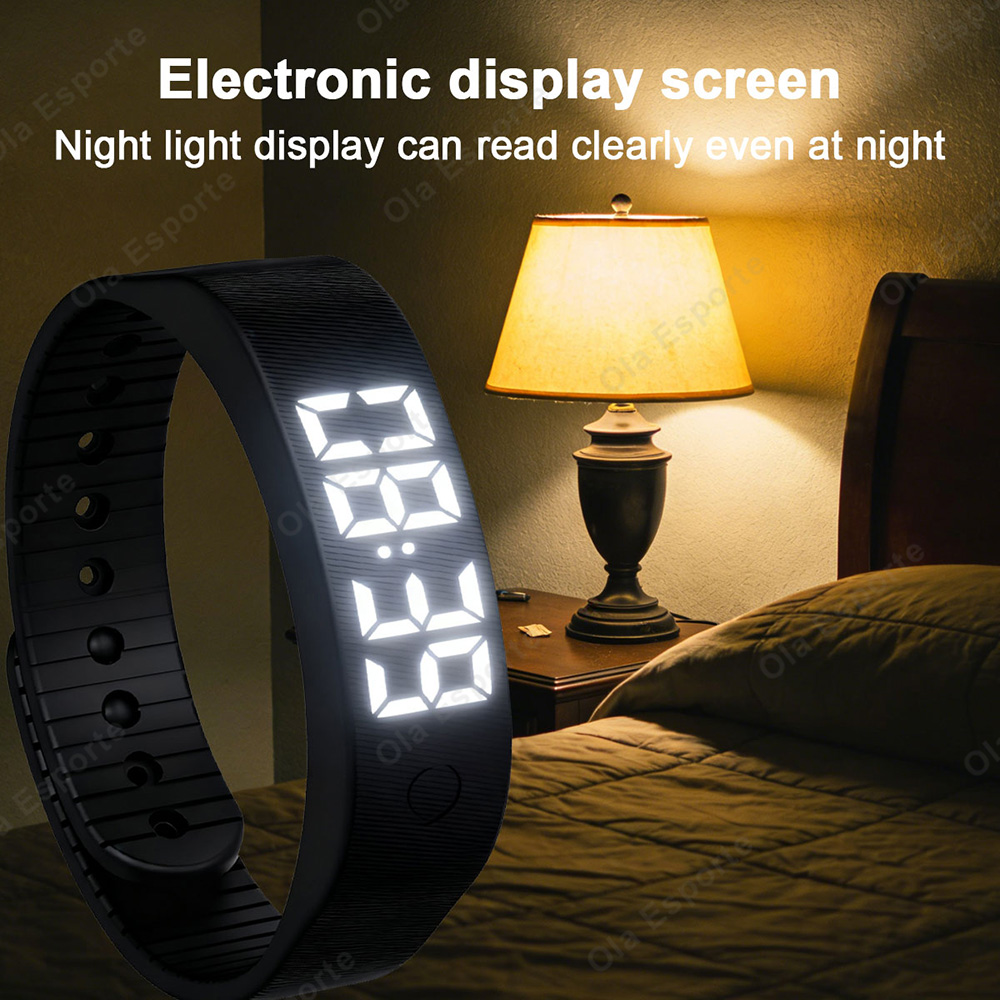 Gelang Pintar LED Digital Taha - Outdoor Sport Smart Watch ulasan dan harga