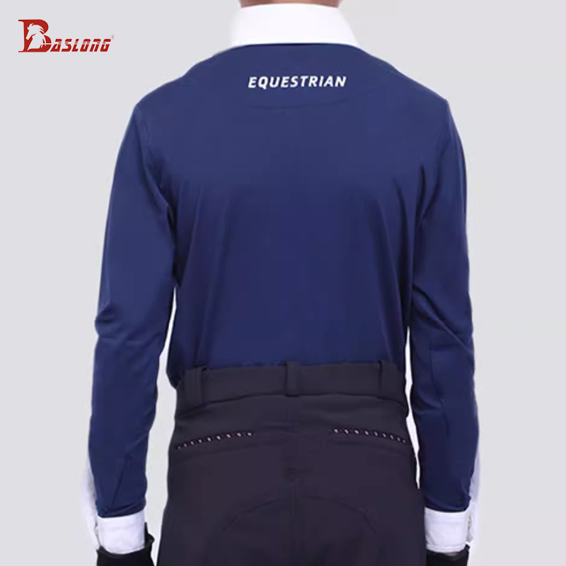 Pakaian Berkuda Baslong Kaus A - Polo Shirt Equestrian ulasan dan harga