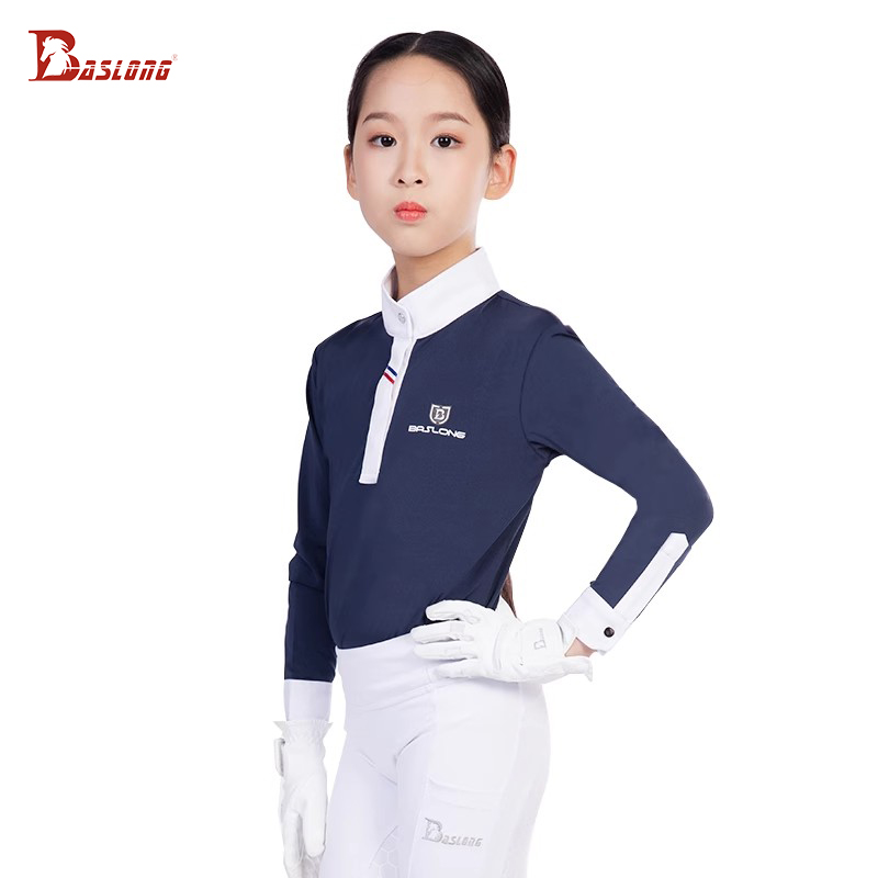 Pakaian Berkuda Baslong Kaus A - Polo Shirt Equestrian ulasan dan harga