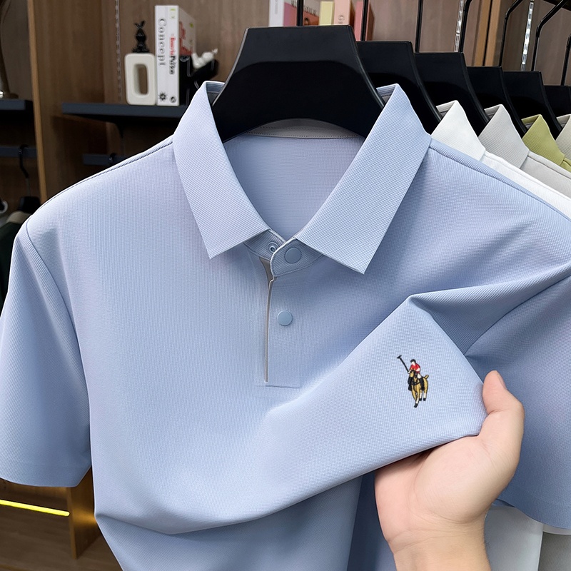 Kaos polo pria mewah klasik be - Polo Shirt Equestrian ulasan dan harga