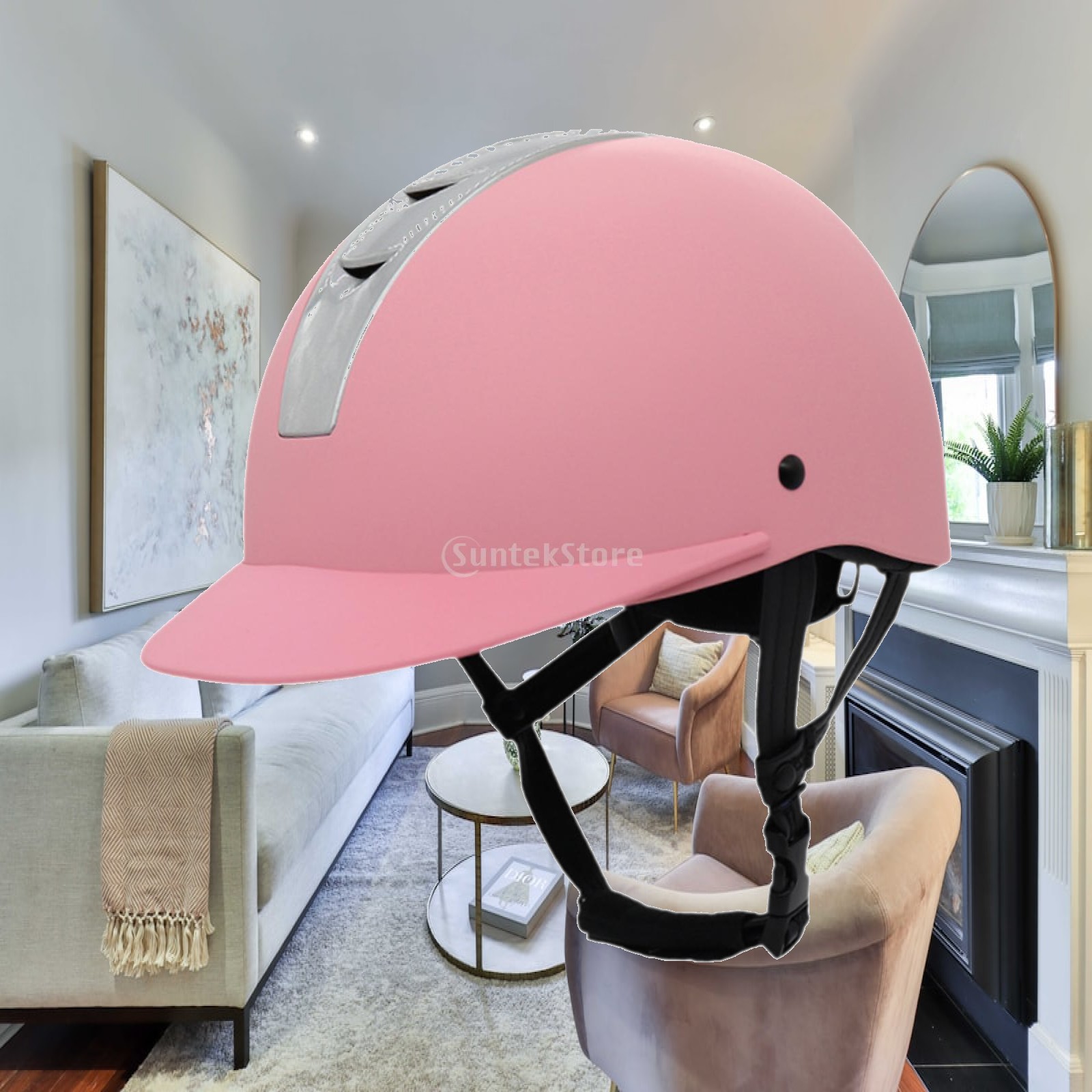 Helm Berkuda Nyaman dengan Lap - Equestrian Helmet ulasan dan harga