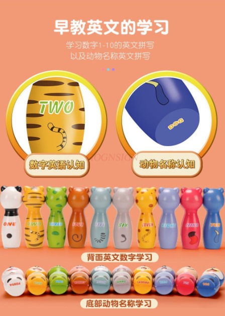 Mainan Bowling Anak-anak Solid - Indoor Sport And Outdoor Sports ulasan dan harga