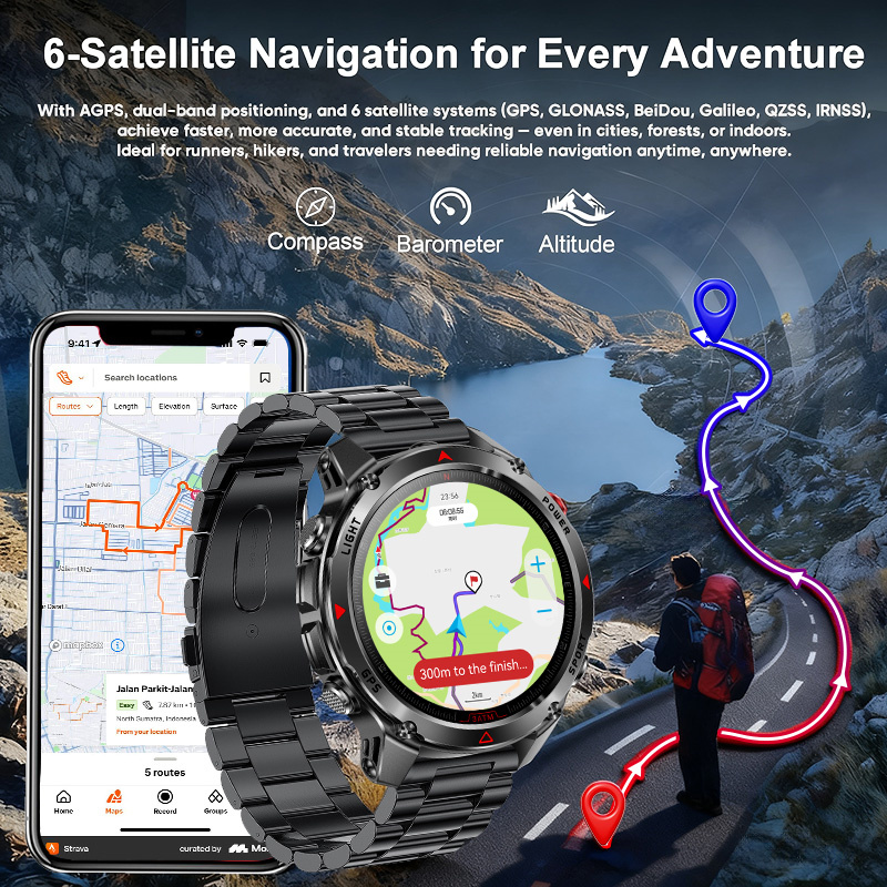 T-Rex 3 Pro Jam Tangan Pintar  - Outdoor Sport Smart Watch ulasan dan harga