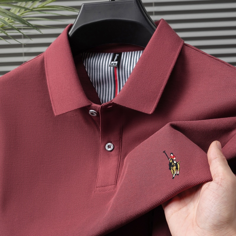 Kaos polo lengan pendek bordir - Polo Shirt Equestrian ulasan dan harga