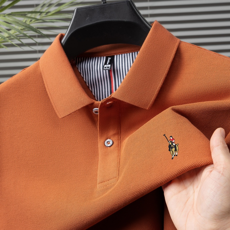 Kaos polo lengan pendek bordir - Polo Shirt Equestrian ulasan dan harga