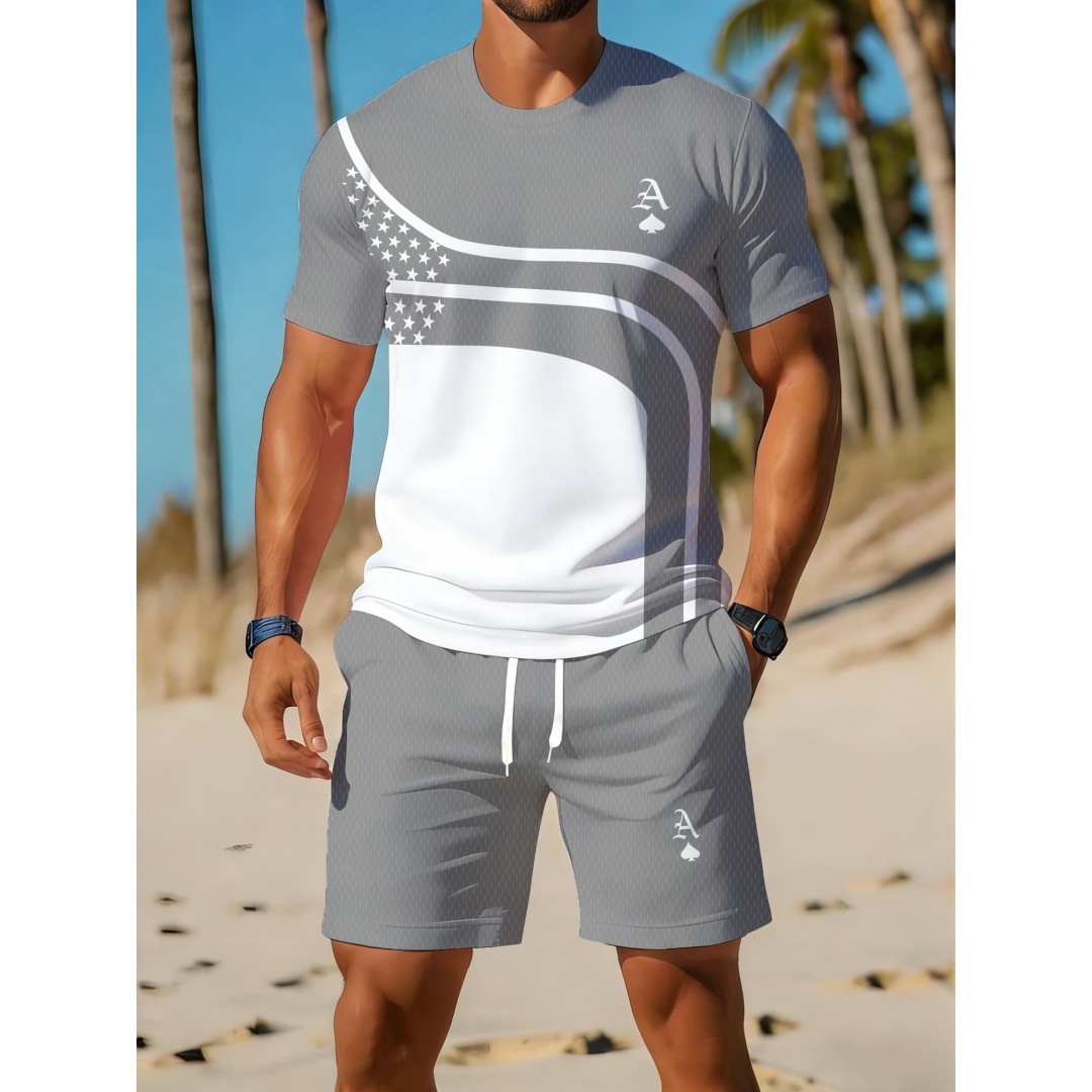 Setelan 2 Potong Pria Musim Pa - Outdoor Sport Outfit ulasan dan harga
