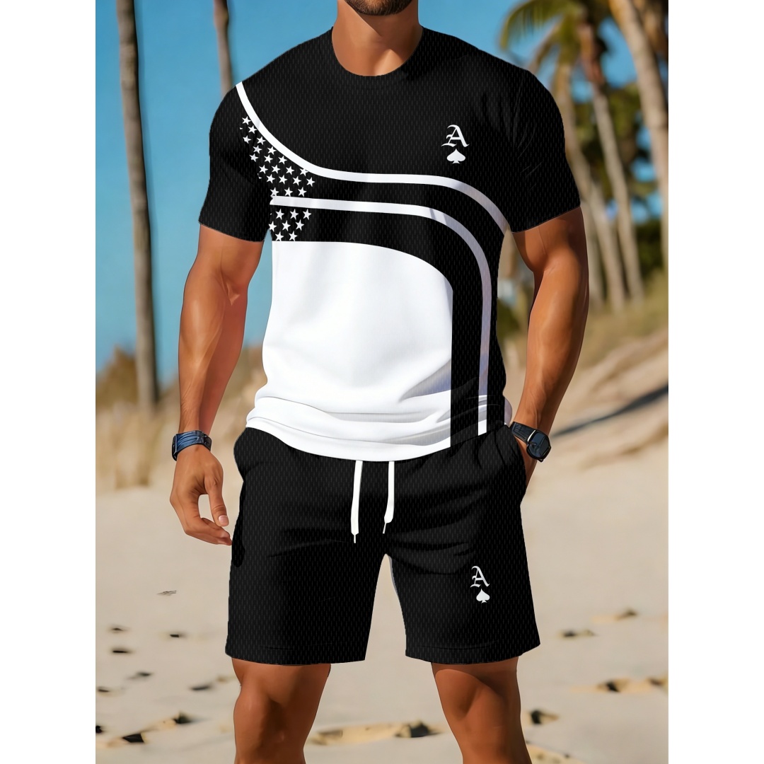 Setelan 2 Potong Pria Musim Pa - Outdoor Sport Outfit ulasan dan harga