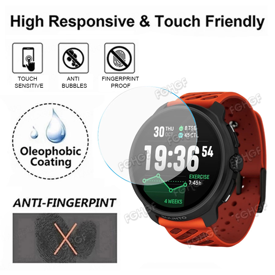 Pelindung Film Pelindung Kaca  - Outdoor Sport Smart Watch ulasan dan harga