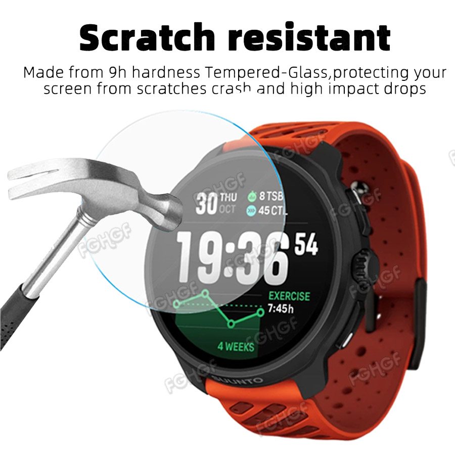 Pelindung Film Pelindung Kaca  - Outdoor Sport Smart Watch ulasan dan harga