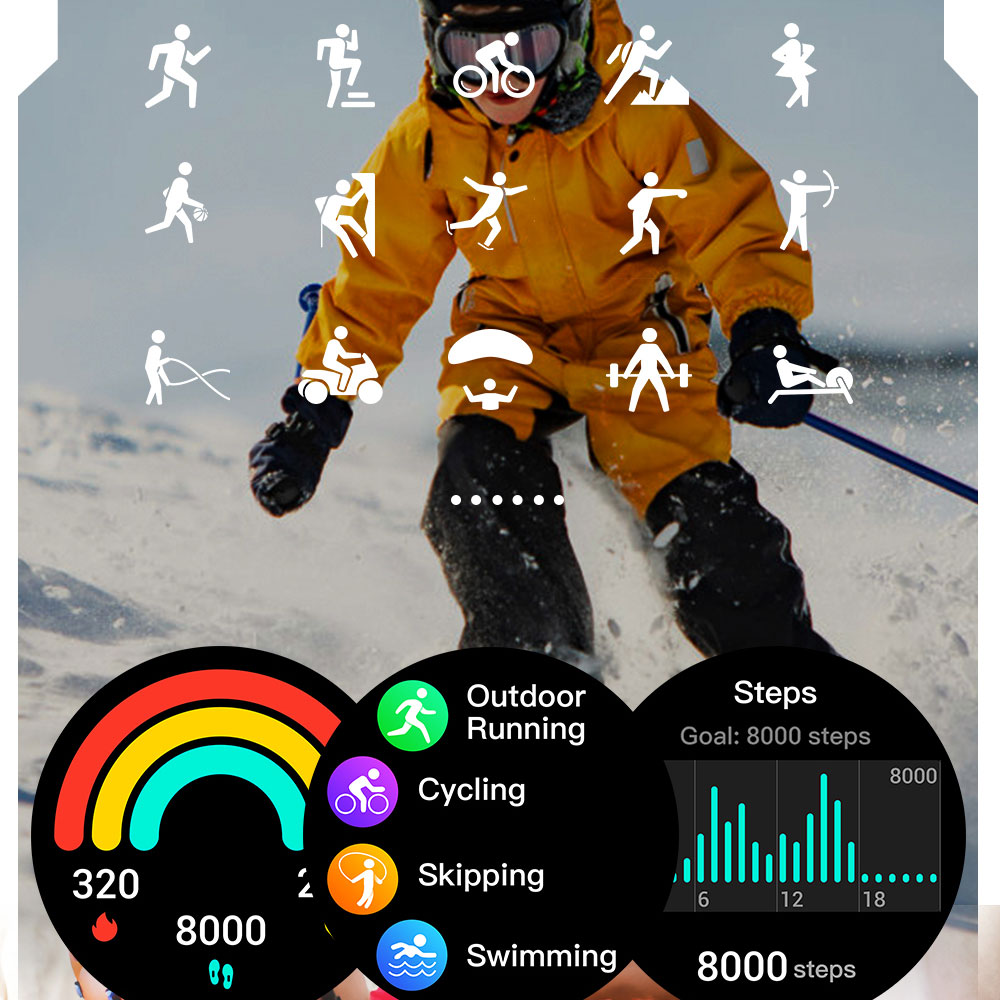RollsTimi jam tangan pintar fa - Outdoor Sport Smart Watch ulasan dan harga