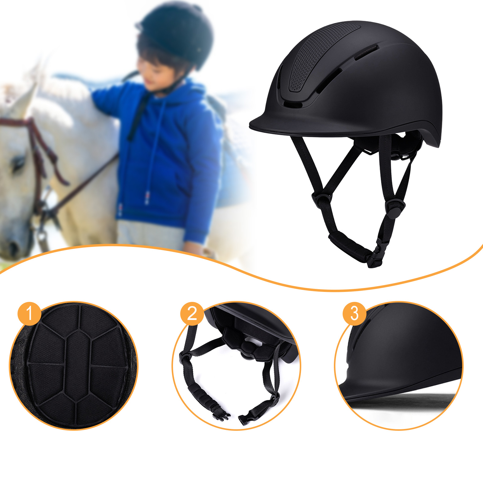 Helm Berkuda yang Dapat Disesu - Equestrian Helmet ulasan dan harga
