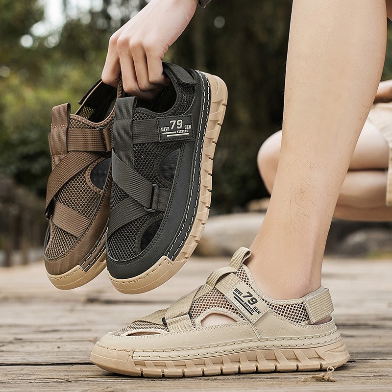 Sandal Pria Sandal Berongga Be - Outdoor Sport Outfit ulasan dan harga