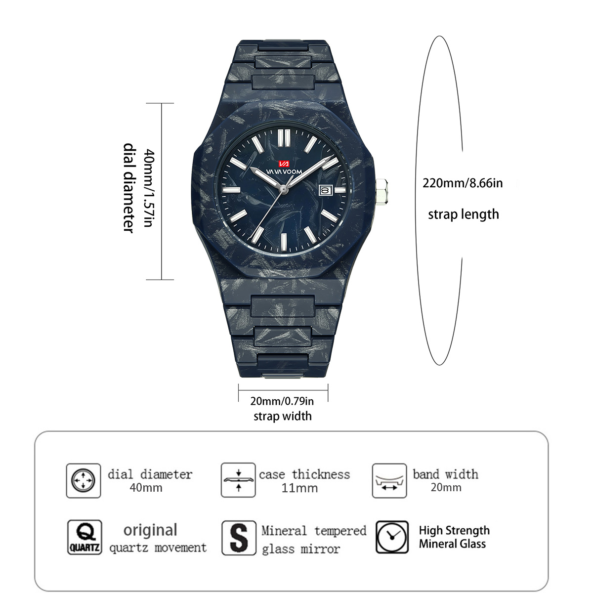 VA VA VOOM Jam Tangan Pria Ger - Outdoor Sport Smart Watch ulasan dan harga